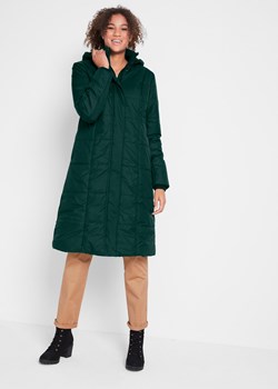 Płaszcz pikowany z odpinanym kapturem ze sklepu bonprix w kategorii Płaszcze damskie - zdjęcie 170606700