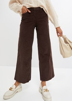 Spodnie sztruksowe Marlena ze sklepu bonprix w kategorii Spodnie damskie - zdjęcie 170606834