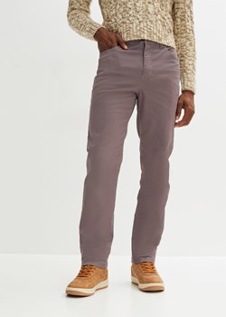 Spodnie ocieplane Classic Fit Straight ze stretchem ze sklepu bonprix w kategorii Spodnie męskie - zdjęcie 170606884