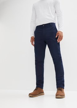 Spodnie chino ocieplane ze stretchem, Regular Fit Straight ze sklepu bonprix w kategorii Spodnie męskie - zdjęcie 170606913