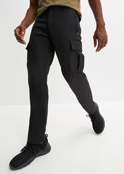 Spodnie outdoorowe softshell ze stretchem, z paskiem, Regular Fit ze sklepu bonprix w kategorii Spodnie męskie - zdjęcie 170606962