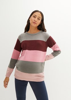 Sweter ciążowy ze sklepu bonprix w kategorii Swetry ciążowe - zdjęcie 170607602