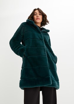 Płaszcz ze sztucznego futerka ze sklepu bonprix w kategorii Płaszcze damskie - zdjęcie 170607961