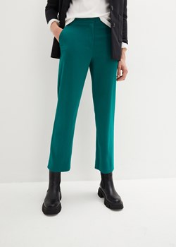 Spodnie 7/8 high-waist z wygodnym paskiem, STRAIGHT ze sklepu bonprix w kategorii Spodnie damskie - zdjęcie 170608110