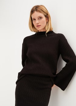 Sweter w strukturalny wzór ze sklepu bonprix w kategorii Swetry damskie - zdjęcie 170608594
