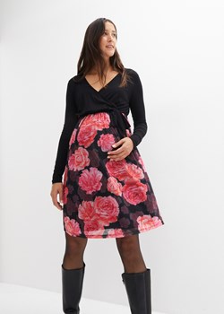 Sukienka ciążowa i do karmienia piersią, w kwiaty ze sklepu bonprix w kategorii Sukienki ciążowe - zdjęcie 170608813
