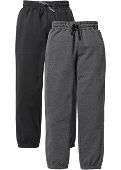 Spodnie chłopięce dresowe (2 pary) ze sklepu bonprix w kategorii Spodnie chłopięce - zdjęcie 170609574