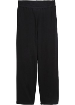 Spodnie sportowe chłopięce z szerokimi nogawkami, z bawełny organicznej ze sklepu bonprix w kategorii Spodnie chłopięce - zdjęcie 170610191