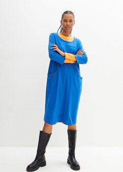 Sukienka bombka w długości do kolan, z kieszeniami, rękawy 3/4 ze sklepu bonprix w kategorii Sukienki - zdjęcie 170610443