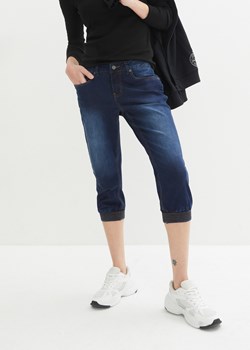 Rybaczki dżinsowe ze stretchem ze sklepu bonprix w kategorii Jeansy damskie - zdjęcie 170611331
