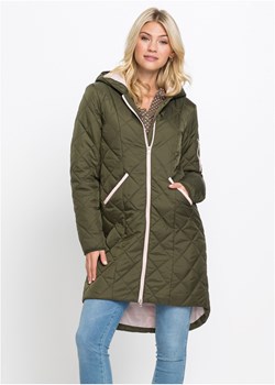 Płaszcz pikowany dwukolorowy ze sklepu bonprix w kategorii Płaszcze damskie - zdjęcie 170611540