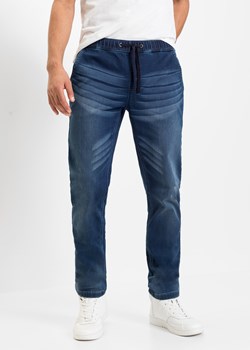 Dżinsy dresowe Slim Fit Straight ze sklepu bonprix w kategorii Jeansy męskie - zdjęcie 170612160