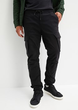 Spodnie ocieplane z gumką w talii i kieszeniami po bokach, Regular Fit Straight ze sklepu bonprix w kategorii Spodnie męskie - zdjęcie 170613180