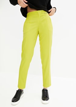 Spodnie z wygodnym paskiem ze sklepu bonprix w kategorii Spodnie damskie - zdjęcie 170613462