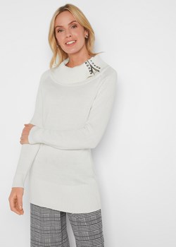Długi sweter ze sklepu bonprix w kategorii Swetry damskie - zdjęcie 170613813