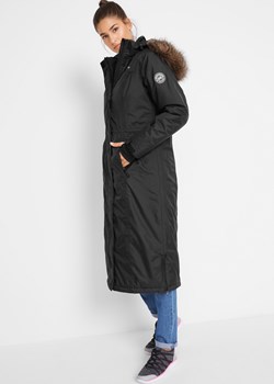 Płaszcz outdoorowy ze sztucznym futerkiem, nieprzemakalny ze sklepu bonprix w kategorii Płaszcze damskie - zdjęcie 170614430