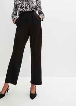 Spodnie z gumką w talii ze sklepu bonprix w kategorii Spodnie damskie - zdjęcie 170614603