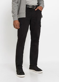 Spodnie bojówki Slim Fit Straight ze stretchem ze sklepu bonprix w kategorii Spodnie męskie - zdjęcie 170614652