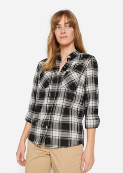 Bluzka bawełniana w kratę ze sklepu bonprix w kategorii Koszule damskie - zdjęcie 170615332