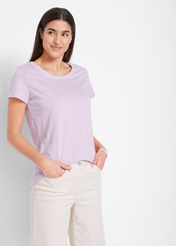 Shirt z okrągłym dekoltem (5 szt.), krótki rękaw ze sklepu bonprix w kategorii Bluzki damskie - zdjęcie 170615453