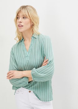 Bluzka kreszowana z długim rękawem ze sklepu bonprix w kategorii Bluzki damskie - zdjęcie 170615773