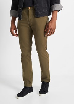 Spodnie ze stretchem Regular Fit Straight ze sklepu bonprix w kategorii Spodnie męskie - zdjęcie 170615894