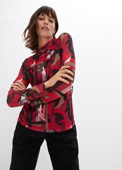 Shirt siatkowy z nadrukiem ze sklepu bonprix w kategorii Bluzki damskie - zdjęcie 170616024