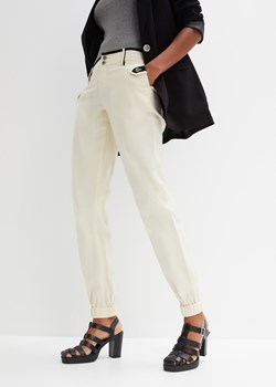 Spodnie w jodełkę ze sklepu bonprix w kategorii Spodnie damskie - zdjęcie 170616704