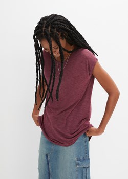 Długi shirt z zaokrąglonym dołem ze sklepu bonprix w kategorii Bluzki damskie - zdjęcie 170617113