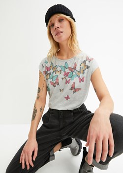 Shirt w motyle ze sklepu bonprix w kategorii Bluzki damskie - zdjęcie 170617763