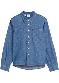 Bluzka dżinsowa dziewczęca ze sklepu bonprix w kategorii Koszule dziewczęce - zdjęcie 170617864