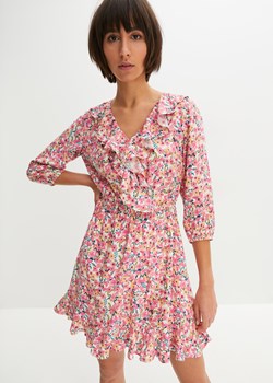 Sukienka z falbanami ze sklepu bonprix w kategorii Sukienki - zdjęcie 170618203