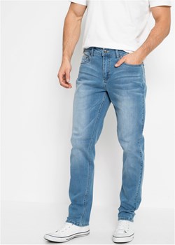 Dżinsy ze stretchem Regular Fit Tapered ze sklepu bonprix w kategorii Jeansy męskie - zdjęcie 170618272