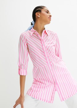 Długa bluzka w paski ze sklepu bonprix w kategorii Koszule damskie - zdjęcie 170618581