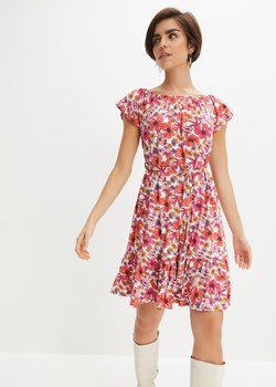 Sukienka z dżerseju z nadrukiem ze sklepu bonprix w kategorii Sukienki - zdjęcie 170618750