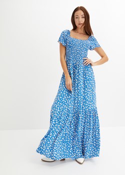 Długa sukienka ze zrównoważonej wiskozy ze sklepu bonprix w kategorii Sukienki - zdjęcie 170619090