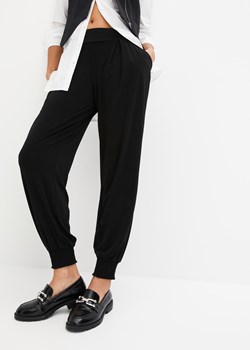 Spodnie z gumką w talii ze sklepu bonprix w kategorii Spodnie damskie - zdjęcie 170619102