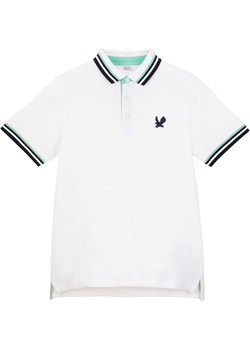 Shirt chłopięcy polo z bawełny organicznej ze sklepu bonprix w kategorii T-shirty chłopięce - zdjęcie 170619204