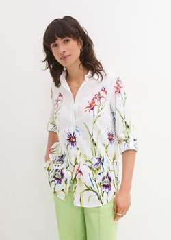 Bluzka w kwiaty ze sklepu bonprix w kategorii Koszule damskie - zdjęcie 170619424