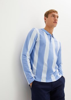 Shirt polo z długim rękawem ze sklepu bonprix w kategorii T-shirty męskie - zdjęcie 170620240