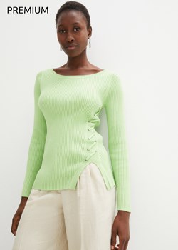 Sweter z domieszką jedwabiu ze sklepu bonprix w kategorii Swetry damskie - zdjęcie 170621513