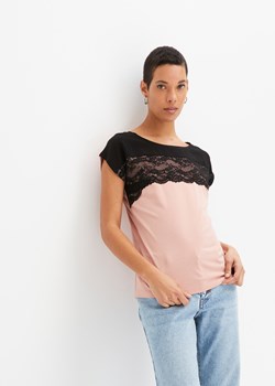 Shirt z koronką ze sklepu bonprix w kategorii Bluzki damskie - zdjęcie 170621842