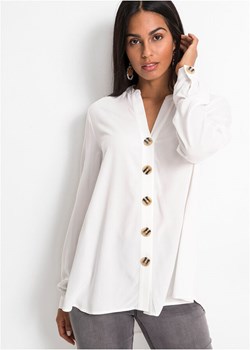 Bluzka oversize z ozdobnymi guzikami ze sklepu bonprix w kategorii Bluzki damskie - zdjęcie 170622104