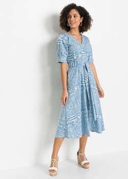 Sukienka szmizjerka z wiązanym paskiem ze sklepu bonprix w kategorii Sukienki - zdjęcie 170622251