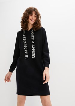 Sukienka dresowa z kapturem ze sklepu bonprix w kategorii Sukienki - zdjęcie 170622424