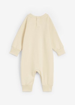 Kombinezon dresowy niemowlęcy z bawełny organicznej ze sklepu bonprix w kategorii Kombinezony i kurtki - zdjęcie 170622592