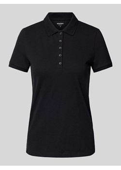 Koszulka polo o kroju regular fit w jednolitym kolorze ze sklepu Peek&Cloppenburg  w kategorii Bluzki damskie - zdjęcie 170624322