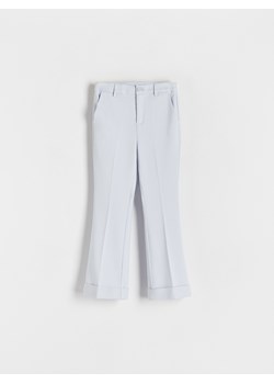 Reserved - Eleganckie spodnie flare - jasnoniebieski ze sklepu Reserved w kategorii Spodnie dziewczęce - zdjęcie 170625924