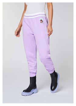 Chiemsee Spodnie dresowe w kolorze fioletowym ze sklepu Limango Polska w kategorii Spodnie damskie - zdjęcie 170629152