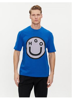 Hugo T-Shirt Nimper 50513189 Niebieski Regular Fit ze sklepu MODIVO w kategorii T-shirty męskie - zdjęcie 170629584
